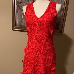 Mk butterfly lace dress